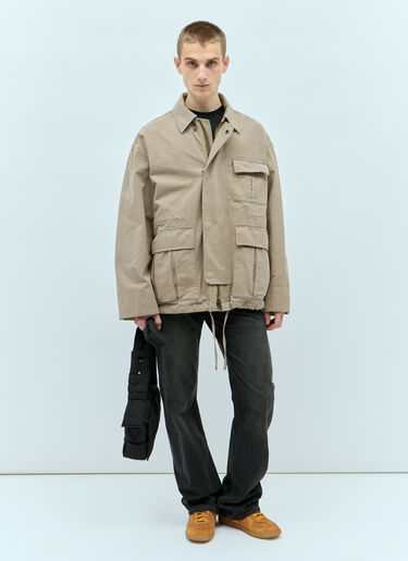 Acne Studios Ripstop Jacket Beige acn0154024