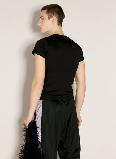 Martine Rose Shrunken T-Shirt Black mtr0156015