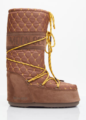 Moon Boot Icon Quilted Boots White mnb0358002