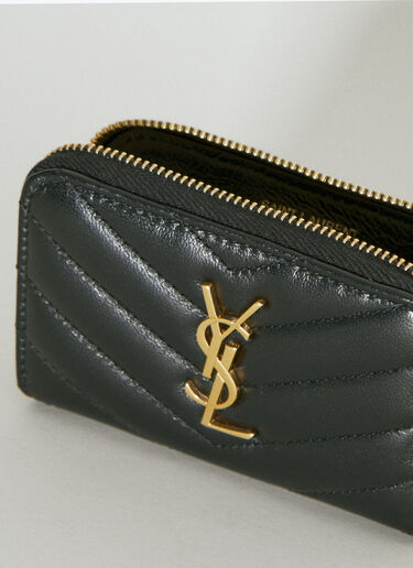 Cassandre Matelassé コイン ウォレット Saint Laurent Cassandre Matelassé コイン ウォレット ブラック sla0253137
