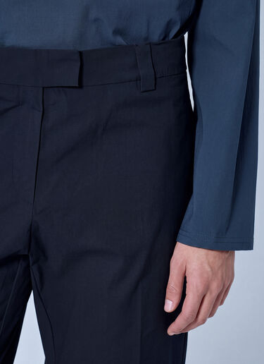 LN-CC® - Miu Miu: Stretch Poplin Pants - Black Miu Miu Stretch Poplin Pants Black miu0166054