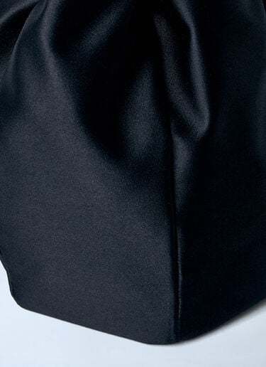 Prada Satin Mini Bucket Bag Black pra0264016