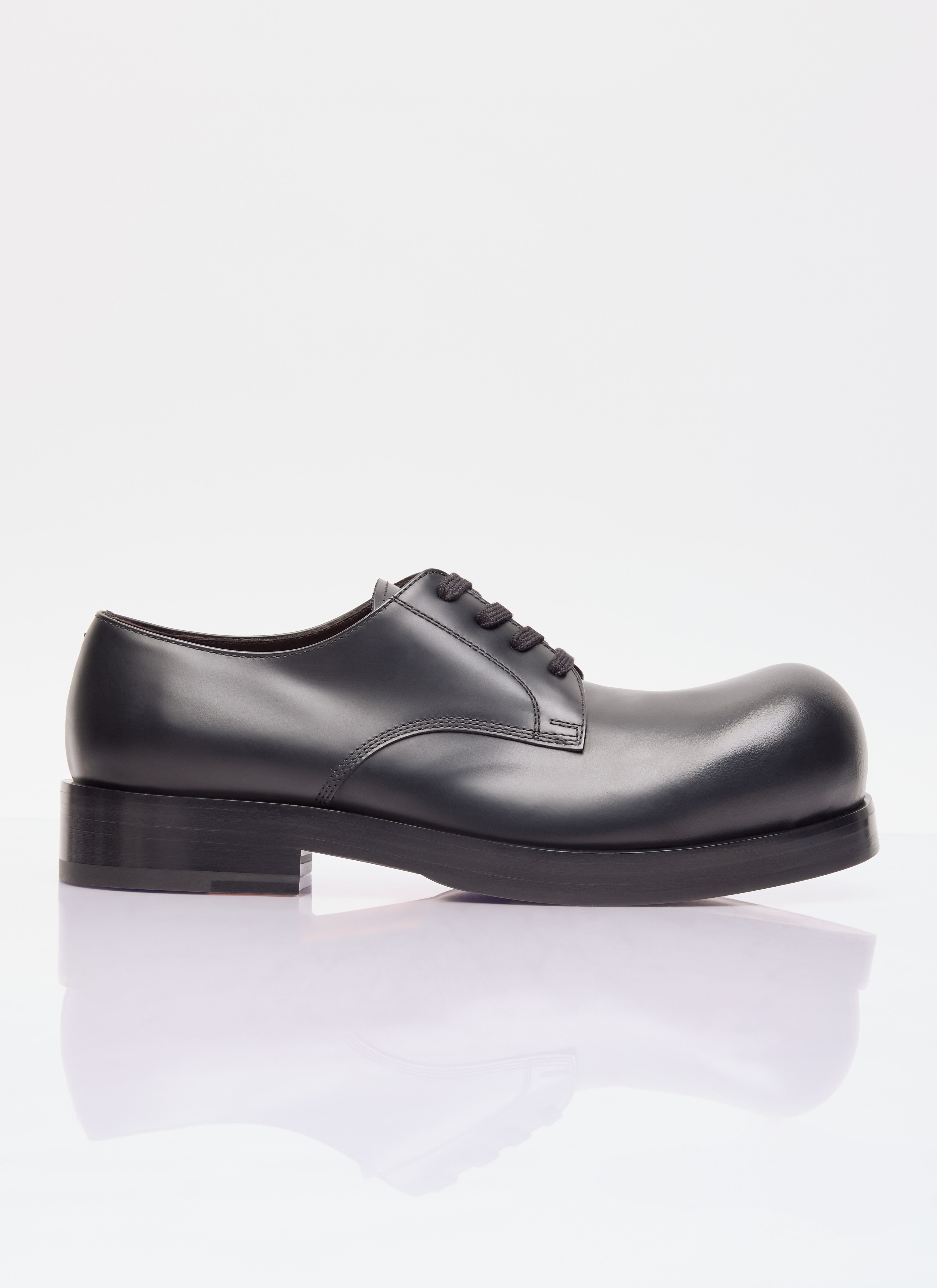 Comme des Garçons Homme Plus Leather Helium Lace-Up Shoes Black hpl0156006
