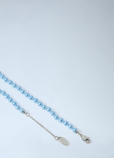 Vivienne Westwood Olympia Pearl Necklace Blue vvw0264027