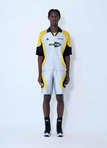 adidas x Brain Dead BD FB Shorts Grey adi0162206