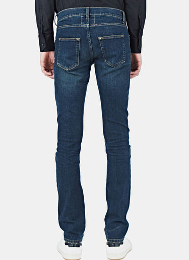 Saint Laurent Low Waisted Slim Leg Jeans BLUE sla0122046