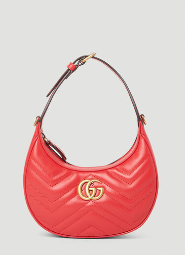 Gucci GG 마몽트 미니 숄더백 레드 guc0253245