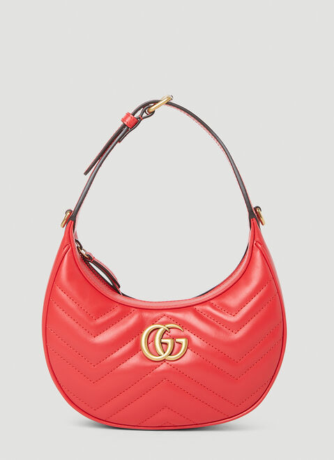 Acne Studios GG Marmont Mini Shoulder Bag Brown acn0254005