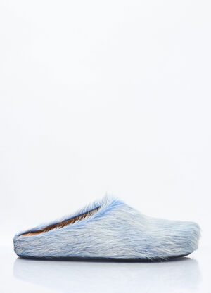 Marni Fussbett Sabot Mules Blue mni0159001