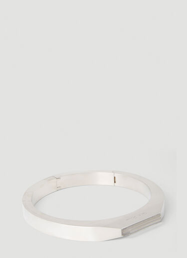 Rick Owens Crystal Beleved Choker Silver ric0252028