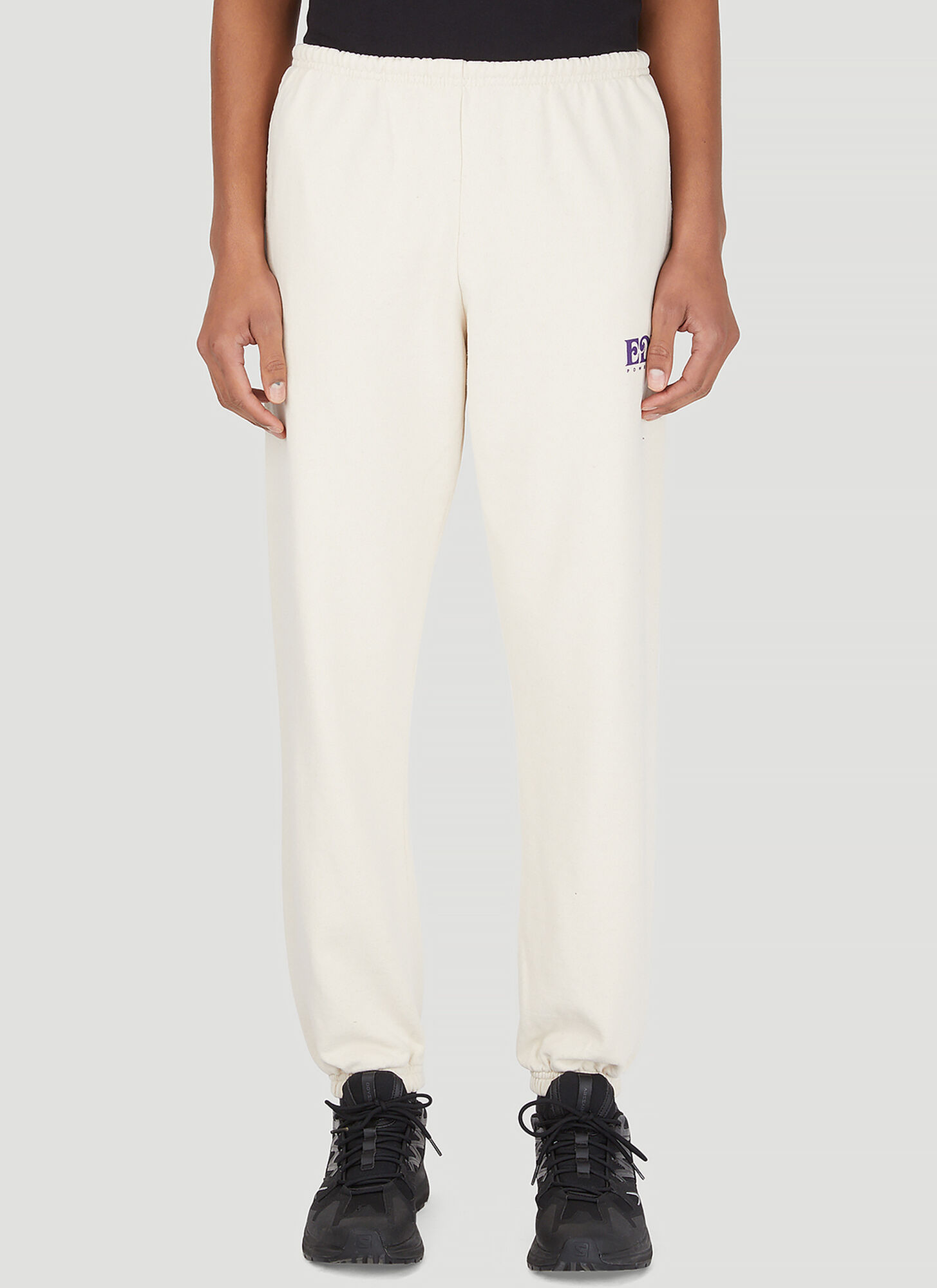 Eden Power Corp Eden Track Pants In Cream