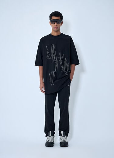 Moncler x Rick Owens Elasticated Waist Drawstring Pants Black mcs0363021