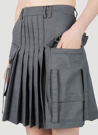 Rokh Pleated Skirt Grey rok0251010