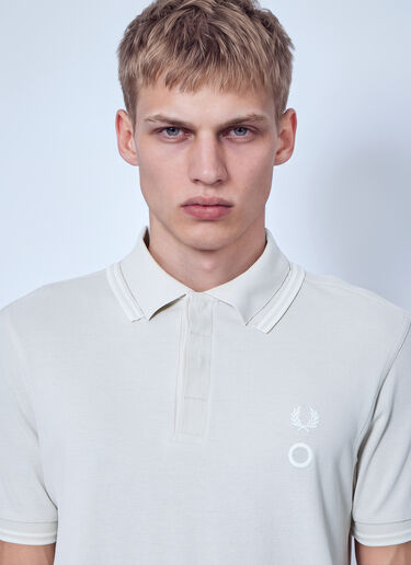 Fred Perry x Craig Green Split Collar Polo Shirt Beige fry0166004