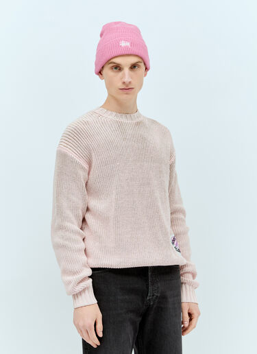 Stüssy Basic Cuff Beanie Hat Pink sts0154017