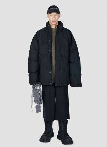 Balenciaga 박시 퍼퍼 재킷 블랙 bal0151005
