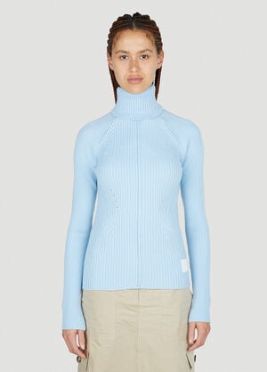 Marc Jacobs Ribbed High Neck Sweater Black mcj0258004