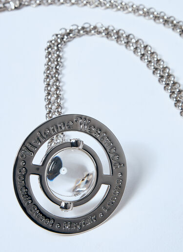 New Small Orb Pendant Necklace Vivienne Westwood New Small Orb Pendant Necklace Silver vvw0160014