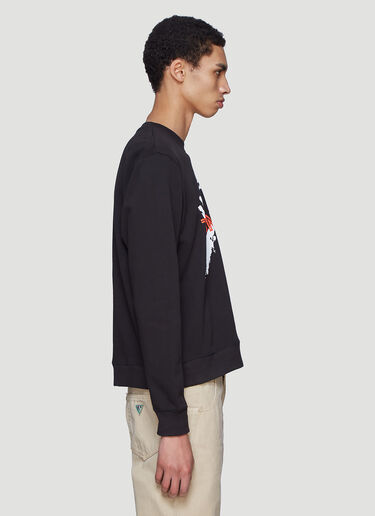 Mr. Thunders BLACKFONT Logo Sweater Black mrt0135007