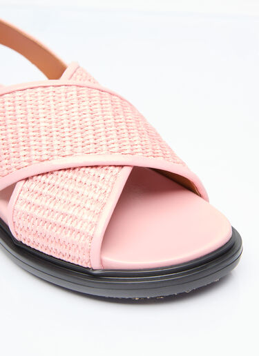 Marni Fussbet Sandals Pink mni0255022