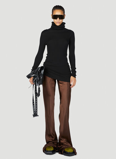 Bias Cut Satin Pants Rick Owens Bias Cut Satin Pants Brown ric0253006