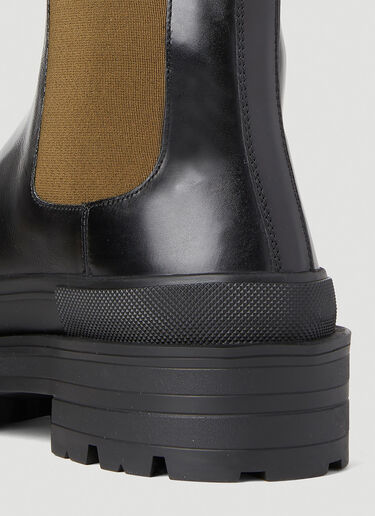 Alexander McQueen Stack Chelsea Boots Black amq0151040