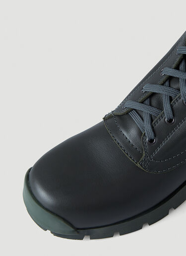 Jil Sander 军装靴 绿 jil0146045