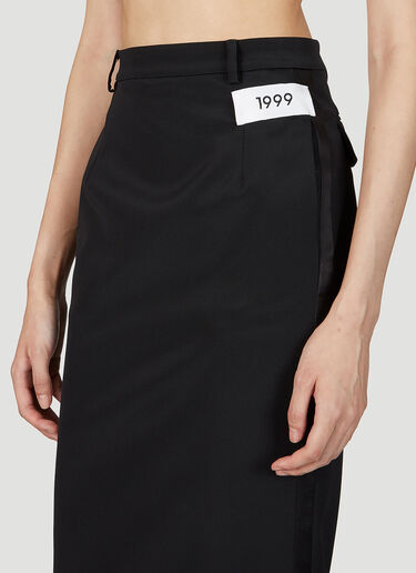 Dolce & Gabbana スーツマクシスカート ブラック dol0252005