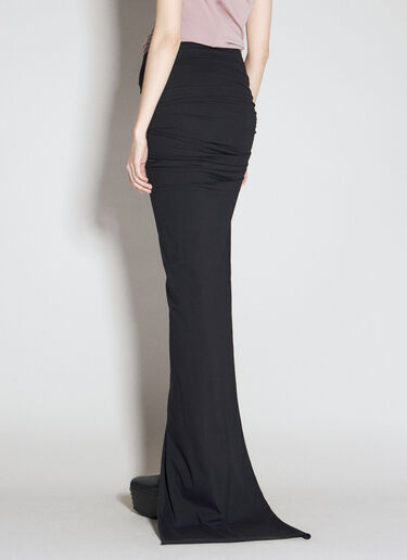 Rick Owens EDFU Skirt Black ric0255012