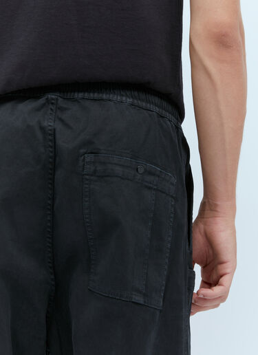 Twill Cargo Pants Stone Island Twill Cargo Pants Black sto0154067