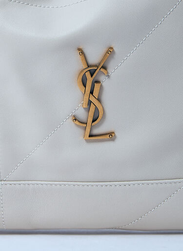 Saint Laurent Jamie Pochon Shoulder Bag Beige sla0259072