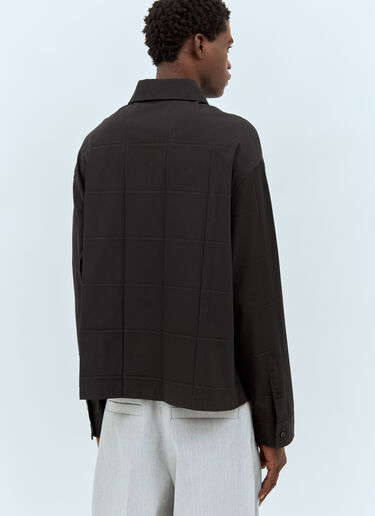 Jacquemus La Chemise Corto Shirt Black jac0158004