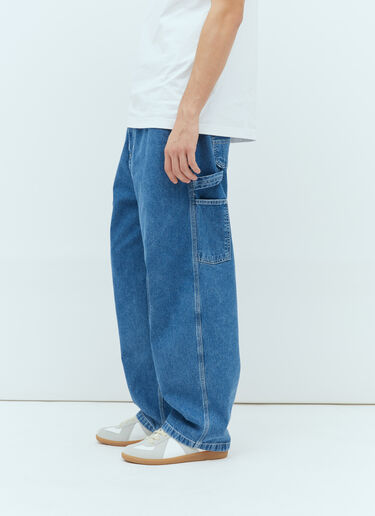 シングルニージーンズ Carhartt WIP シングルニージーンズ ブルー wip0154003