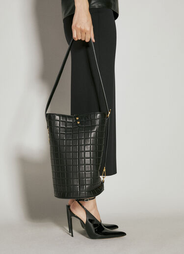 Saint Laurent 세실 가죽 숄더백 블랙 sla0254122