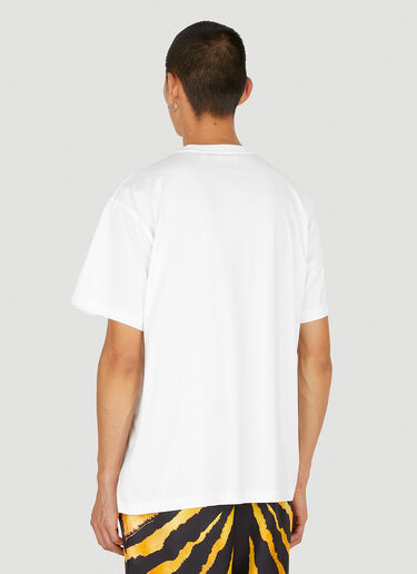 Burberry 로고 프린트 티셔츠 White bur0149010