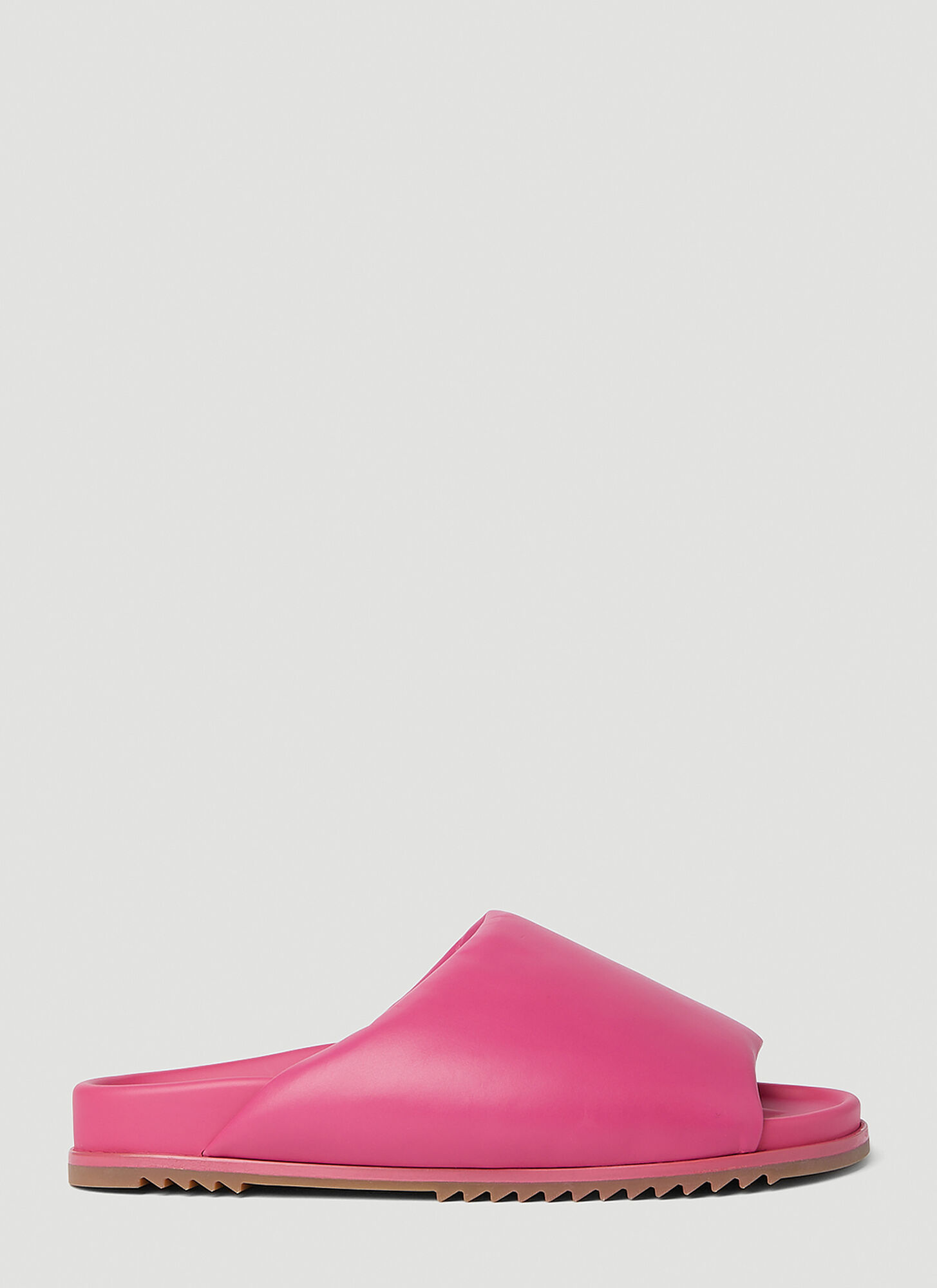 Rick Owens Slider Sandals In Pink
