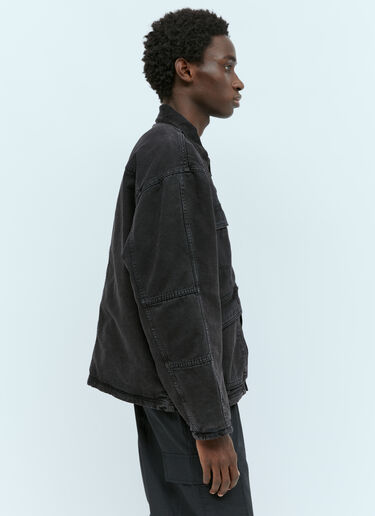 Stüssy Washed Canvas Shop Jacket Black sts0154001