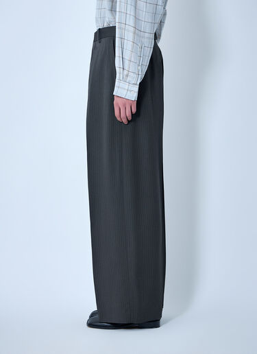 Acne Studios Wide-Leg Trousers Grey acn0164044