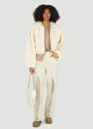 La Maille Pau Cardigan Jacquemus La Maille Pau Cardigan Beige jac0250114