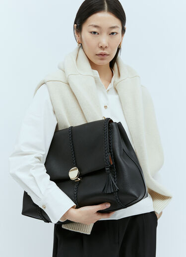 Penelope Large Shoulder Bag Chloé Penelope Large Shoulder Bag Black chl0255041