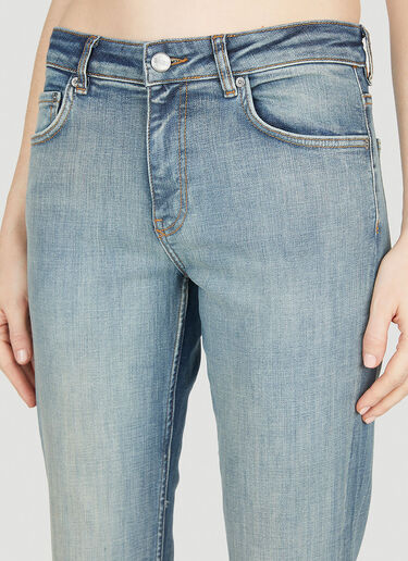 Low Rise Washed Jeans GANNI Low Rise Washed Jeans Blue gan0252014