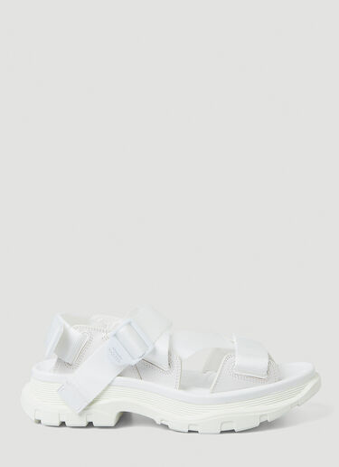 Alexander McQueen Tread-Sole Sandals  White amq0245111