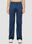 Wales Bonner Logo Embroidery Track Pants Blue wbn0152001