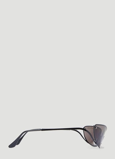 Acne Studios Oval Frame Sunglasses Black cns0354002