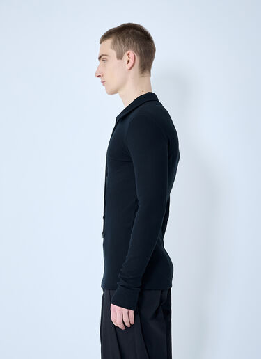 Dolce & Gabbana Jersey Polo Sweater Black dol0160001