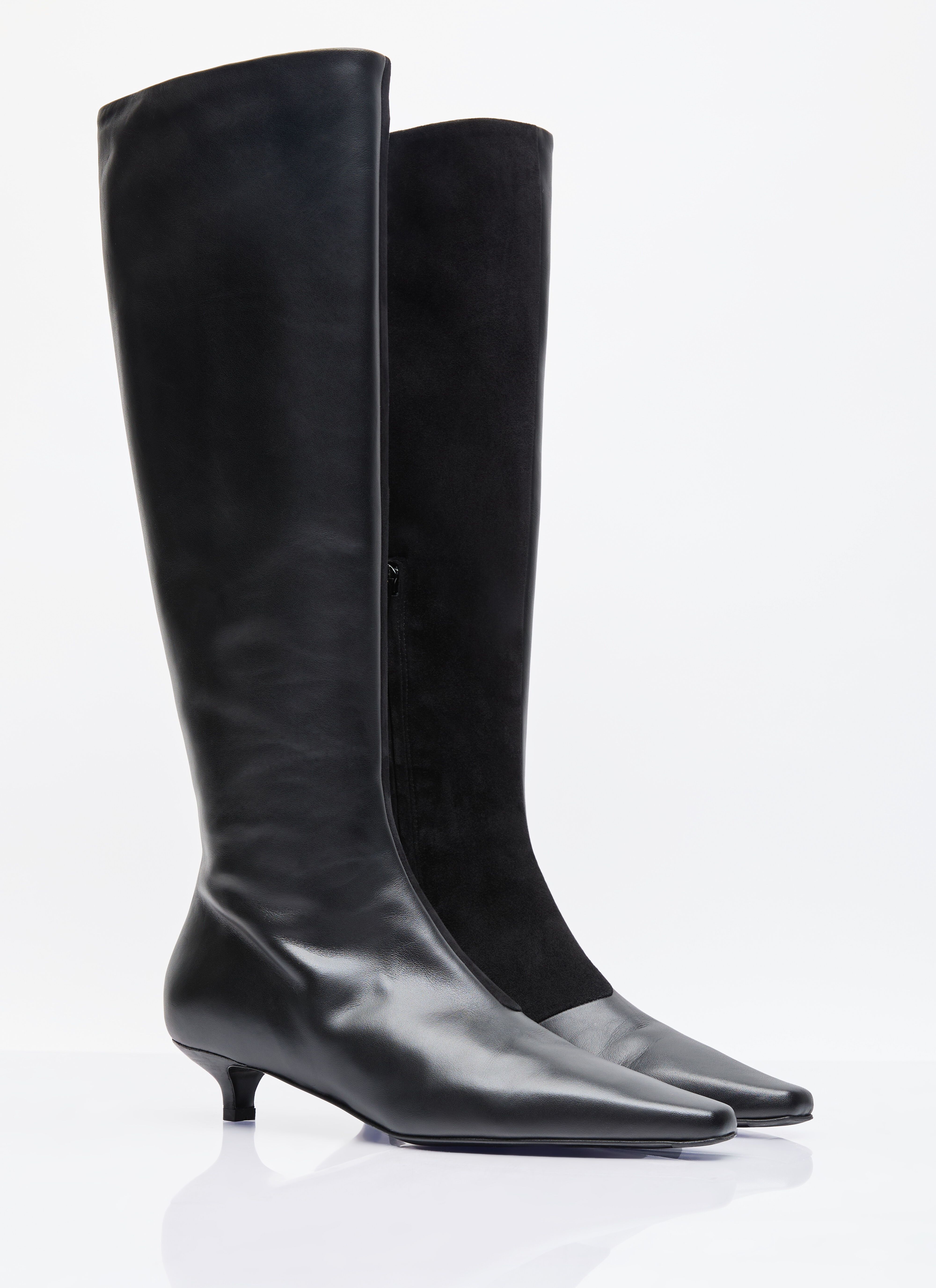 Slim knee boots hotsell
