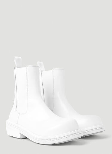 Bottega Veneta 애터믹 부츠 화이트 bov0253066