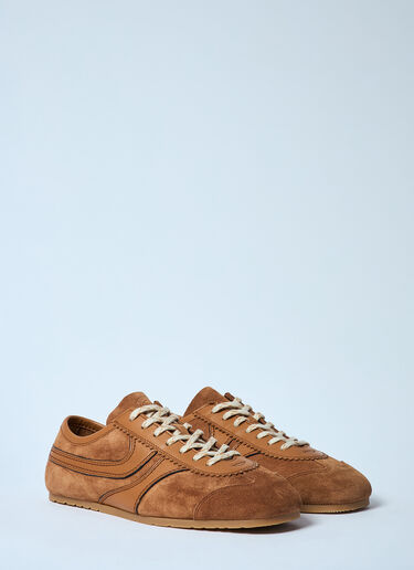 Dries Van Noten Suede Sneakers Brown dvn0257003