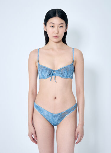 SAVAGE X DIESEL Balconette-Lace-Bra Blue dsf0258019