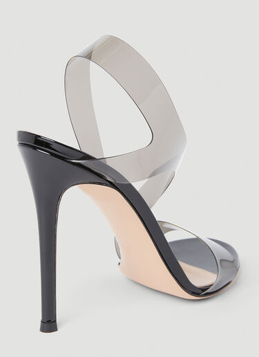 Gianvito Rossi 메트로폴리스 하이힐 샌들 블랙 gia0252009